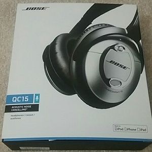 BOSE noise cancelling headphones